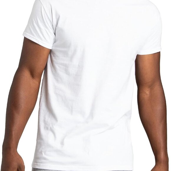 Fruit of the Loom Men's Undershirts, Moisture Wicking Tag Free, 6pk XL - Picture 3 of 4